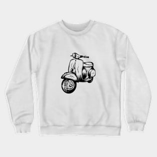 Motorcycle vespa Crewneck Sweatshirt